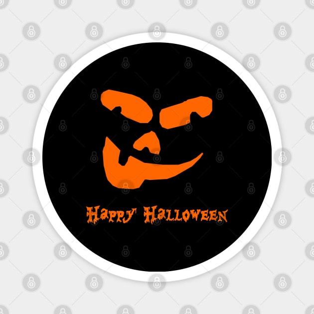 Happy Halloween - Joker Face Magnet by Black Pumpkin